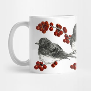 Winterberry Junco Mug